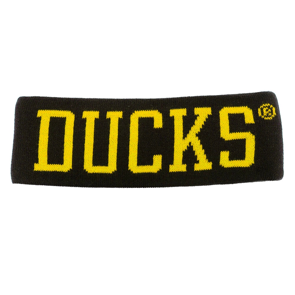Ducks Spirit, Richardson, Headbands, Acrylic, Accessories, Women, Knit, 143133, Black/Yellow